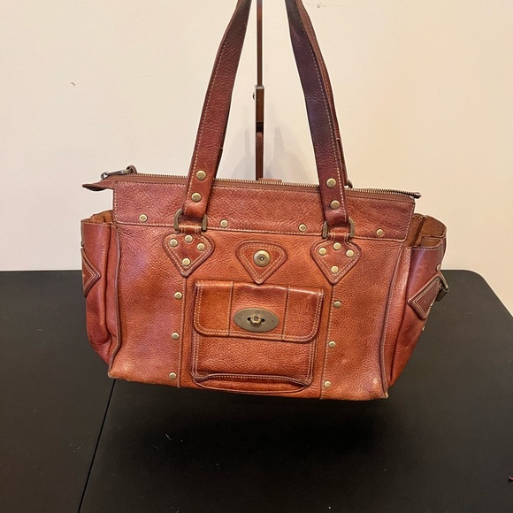 Brown Leather Mulberry Bag - Picture 1 of 7